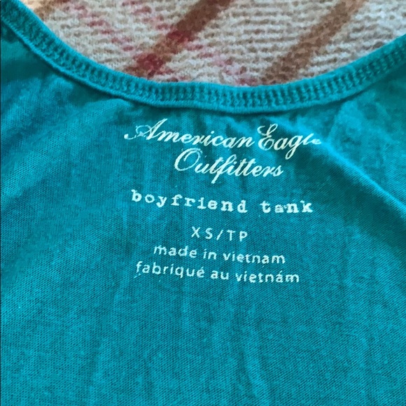 FREE with purchase AEO boyfriend tank top size XS - Picture 3 of 4